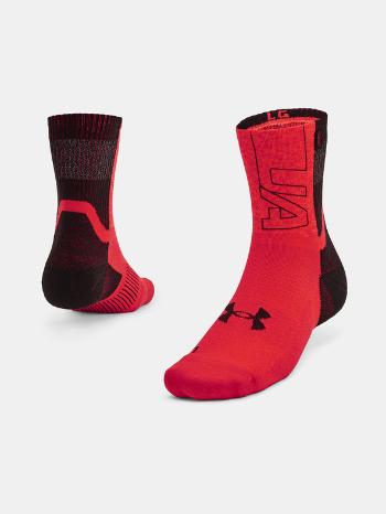 Under Armour UA ArmourDry Run Mid-Crew Șosete Negru