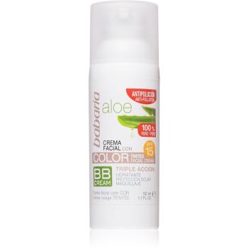 Babaria Aloe Vera crema BB cu aloe vera SPF 15  50 ml