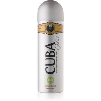 Cuba Gold spray pentru corp pentru bărbați 200 ml