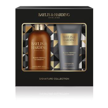 Baylis & Harding Set de îngrijire corporală pentru bărbați Piper negru și ginseng 2 buc