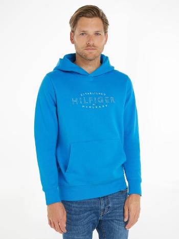 Tommy Hilfiger Curve Logo Hoody Hanorac Albastru