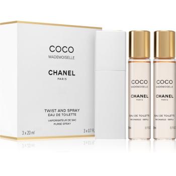 Chanel Coco Mademoiselle Eau de Toilette pentru femei 3x20 ml