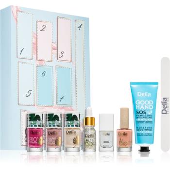 Delia Cosmetics Beauty Nail Set Nude Calendar de Crăciun