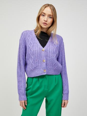 Pieces Karla Cardigan Violet