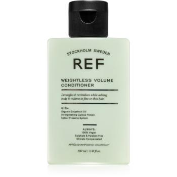 REF Weightless Volume Conditioner Balsam pentru par fin si moale. volum de la radacini 100 ml