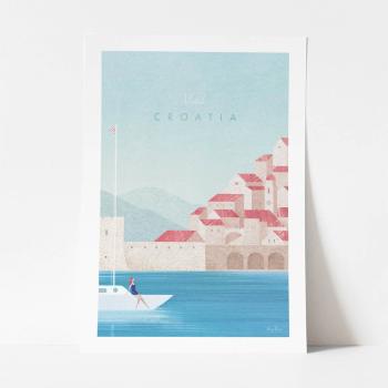 Poster Travelposter Croatia, A3