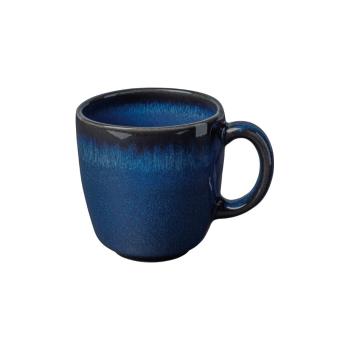 Ceașcă din gresie ceramică Villeroy & Boch Like Lave, 190 ml, albastru închis