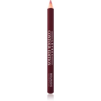 Bourjois Contour Edition Creion de buze de lunga durata culoare 10 Bordeaux Line 1.14 g