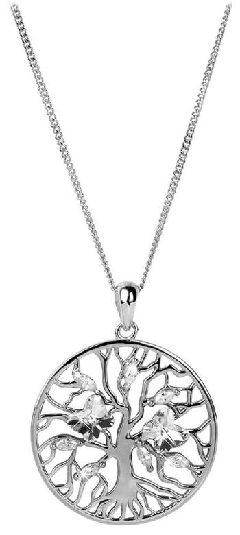 Preciosa Colier din argint cu cristale Tree of Life 6072 00