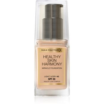 Max Factor Healthy Skin Harmony fond de ten lichid  SPF 20 culoare 40 Light Ivory 30 ml