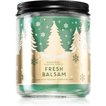 Bath & Body Works Fresh Balsam lumânare parfumată 198 g