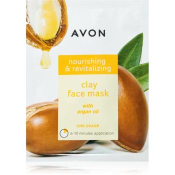 Avon Face Mask Clay masca de fata pentru curatare cu argila 8 ml