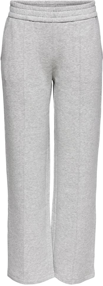 Jacqueline de Yong Pantaloni de trening pentru femei JDYLINE 15227832 Light Grey Melange S