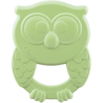 Chicco Eco+ Owly Teether jucărie pentru dentiție Green 3 m+ 1 buc