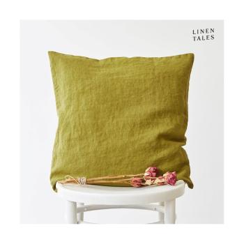 Față de pernă din in 45x45 cm Moss Green – Linen Tales