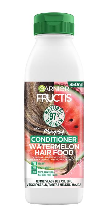 Garnier Balsam fin pentru volumul părului Fructis Hair Food (Watermelon Plumping Conditionner) 350 ml