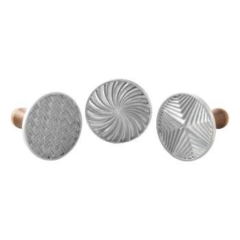 Set 3 ștampile pentru biscuiți Nordic Ware Geo