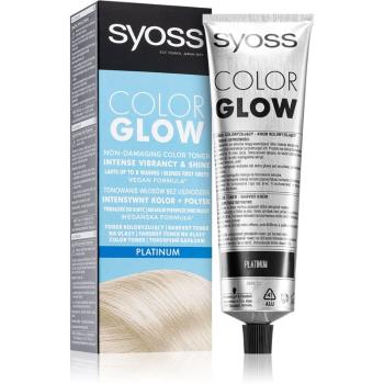 Syoss Color Glow toner color pentru păr culoare Platinum 100 ml