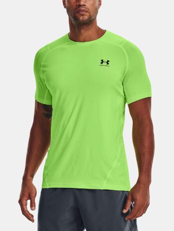 Under Armour UA HG Armour Fitted SS Tricou Verde