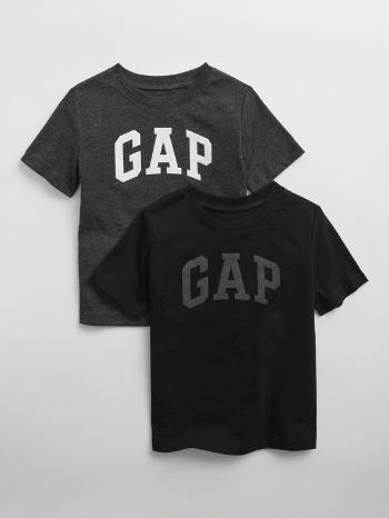 GAP Tricou pentru copii 2 buc Negru