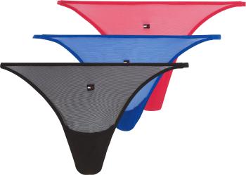 Tommy Hilfiger 3 PACK - tanga pentru femei UW0UW04708-0VV XL