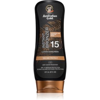 Australian Gold Protect Lotion With Bronzer loțiune de bronzare SPF 15 237 ml