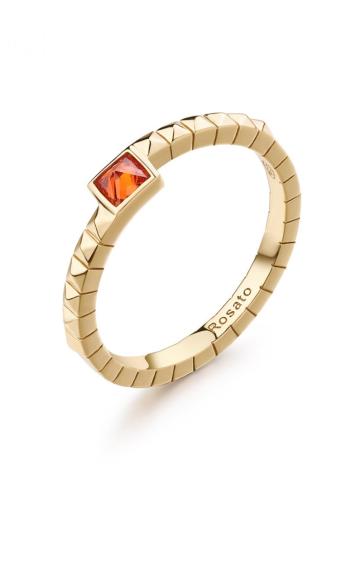 Rosato Inel elegant placat cu aur cu zircon cubic Cubica RZCU100 54 mm