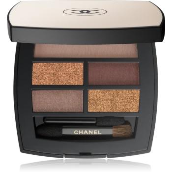 Chanel Les Beiges Eyeshadow Palette paleta farduri de ochi culoare Deep 4.5 g