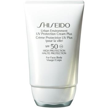 Shiseido Sun Care Urban Environment UV Protection Cream Plus loțiune protectoare hidratantă SPF 50 50 ml
