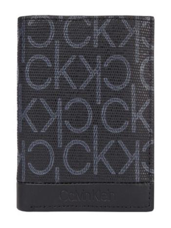 Calvin Klein Trifold 6cc W/Coin Portofel Negru