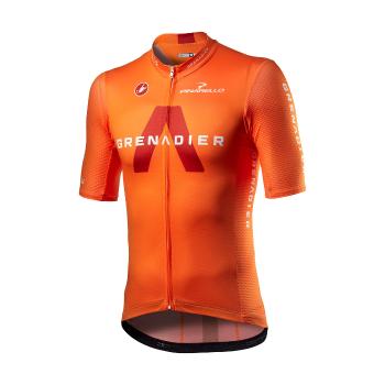 CASTELLI INEOS GRENADIERS '21 COMPETIZIONE tricou - brilliant orange 