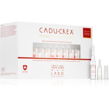 CADU-CREX Hair Loss HSSC Initial Hair Loss tratament de păr pentru bărbați împotriva căderii incipiente a părului pentru bărbați 40x3,5 ml