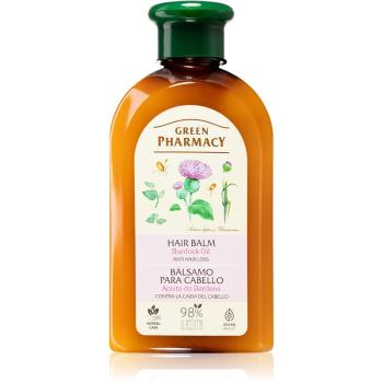 Green Pharmacy Burdock Oil Hair balm balsam de păr impotriva caderii parului 300 ml