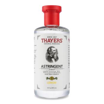 Thayers Tonic pentru ten mixt sau gras Witch Hazel with Aloe Vera Lemon (Astringent) 355 ml