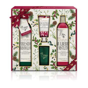 Baylis & Harding Set cu lumânare si îngrijire corporală Regatul de gheață 4 buc