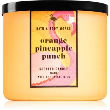 Bath & Body Works Orange Pineapple Punch lumânare parfumată 411 g