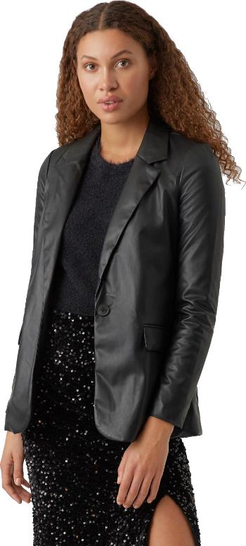 Vero Moda Blazer de damă VMOLYMPIA Loose Fit 10274448 Black M