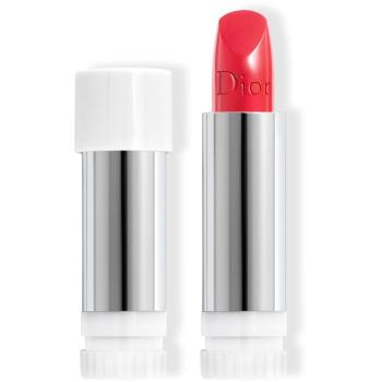 DIOR Rouge Dior The Refill ruj cu persistenta indelungata rezervă culoare 028 Actrice Satin 3,5 g