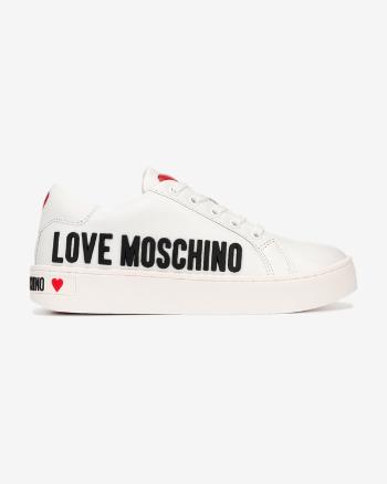 Love Moschino Teniși Alb