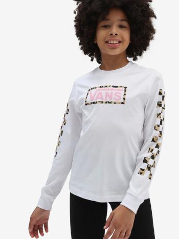 Vans Leopard Box Tricou pentru copii Alb