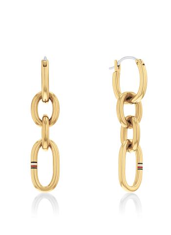 Tommy Hilfiger Cercei moderni din oțel Contrast Link Chain 2780786