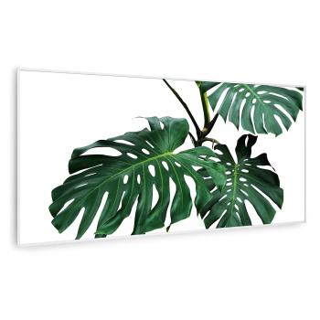 Klarstein Wonderwall Air Art Smart, încălzitor cu infraroșu, frunză verde, 120 x 60 cm, 700 W