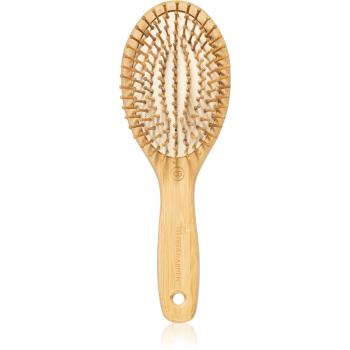 Olivia Garden Bamboo Touch perie de tip paletă pentru par si scalp M 1 buc