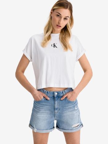 Calvin Klein Jeans Crop top Alb