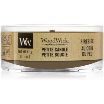 Woodwick Fireside lumânare votiv cu fitil din lemn 31 g
