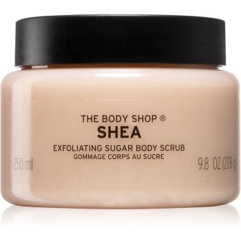 The Body Shop Shea exfoliant din zahar 250 ml