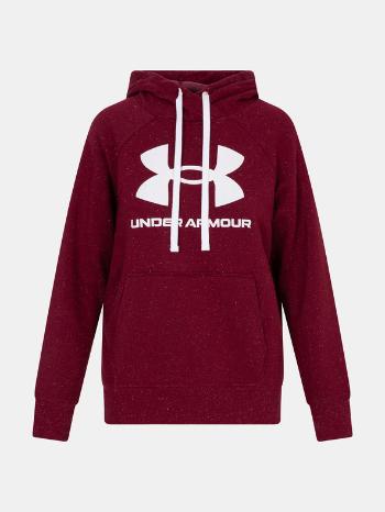 Under Armour Rival Fleece Logo Hoodie-RED Hanorac Roșu