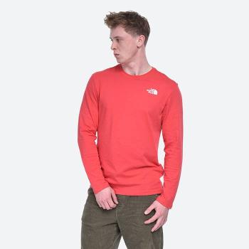 The North Face Longsleeve Red Box Tee Rococco NF0A493LV34