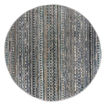 Covor albastru rotund 140x140 cm Camino – Flair Rugs