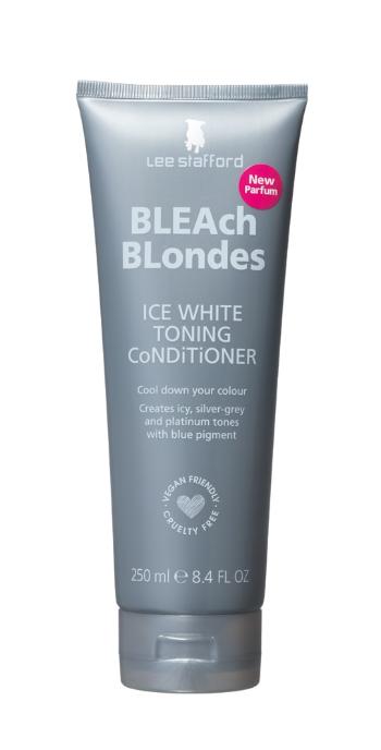 Lee Stafford Balsam pentru păr blond platinat Bleach Blondes (Ice White Toning Conditioner) 250 ml